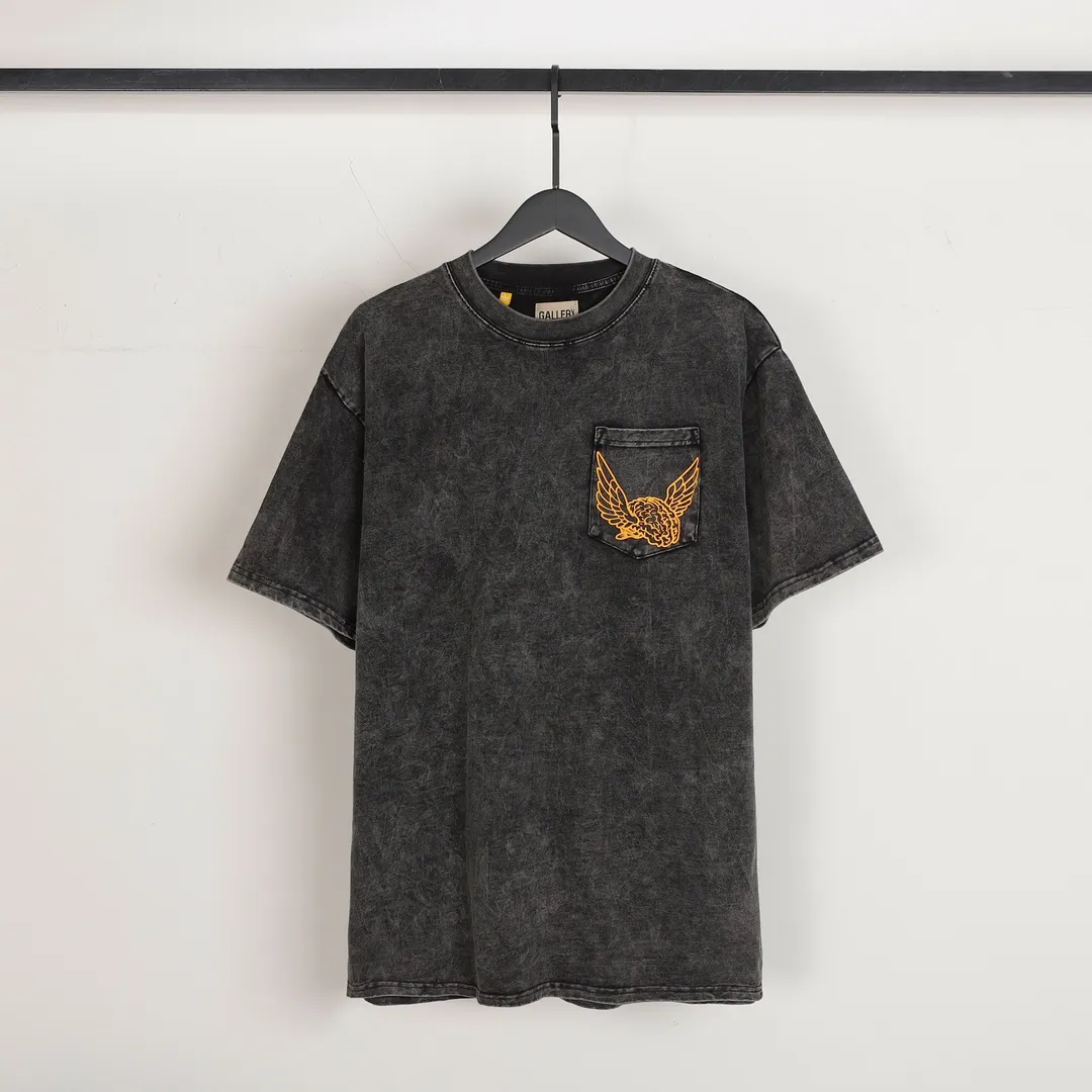GALLERY.DEPT Summer new short-sleeved model number: D3143#P110 Color: black Size: S M L XL